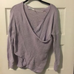 Urban Outfitters Surplice Lilac Sweater